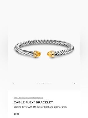 David Yurman Cable Flex Bracelet 6 mm
